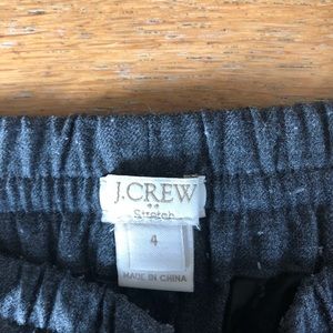 Size 4 wool jogger jcrew